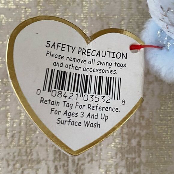 TY Jingle Beanie Bear, No Boundaries Floral Wristlet & Heart Earring Set - NWT - Picture 6 of 12